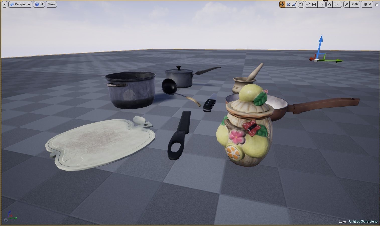  Cooking appliances Low-poly 3D model_34