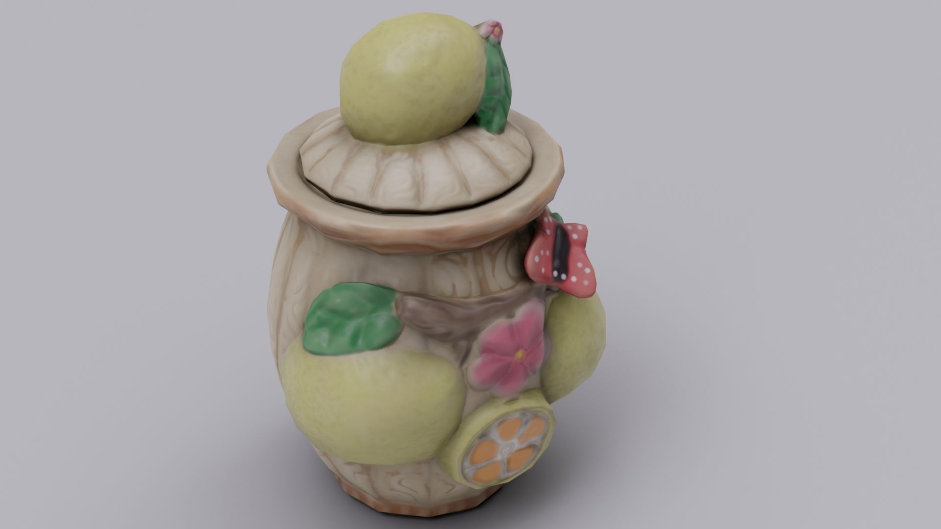  Cooking appliances Low-poly 3D model_3