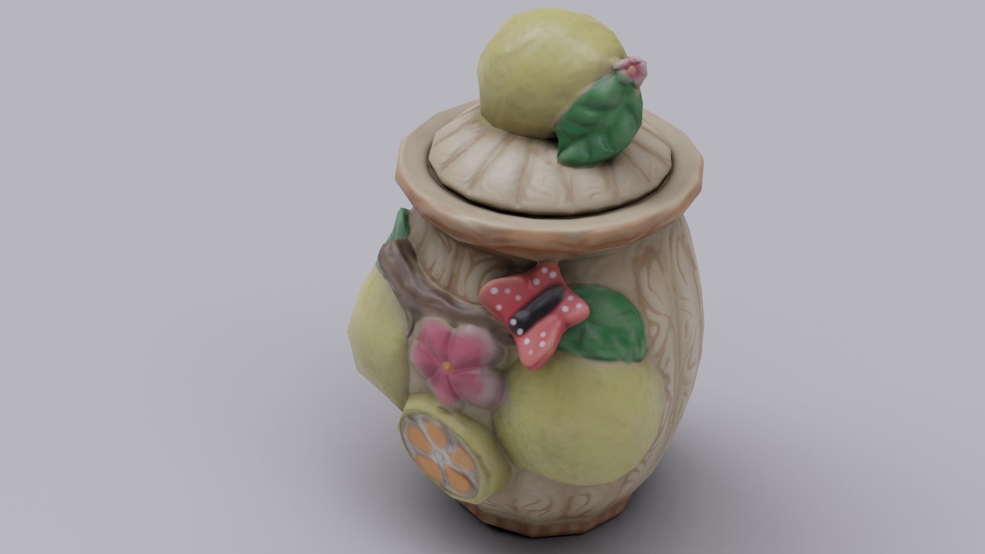  Cooking appliances Low-poly 3D model_4