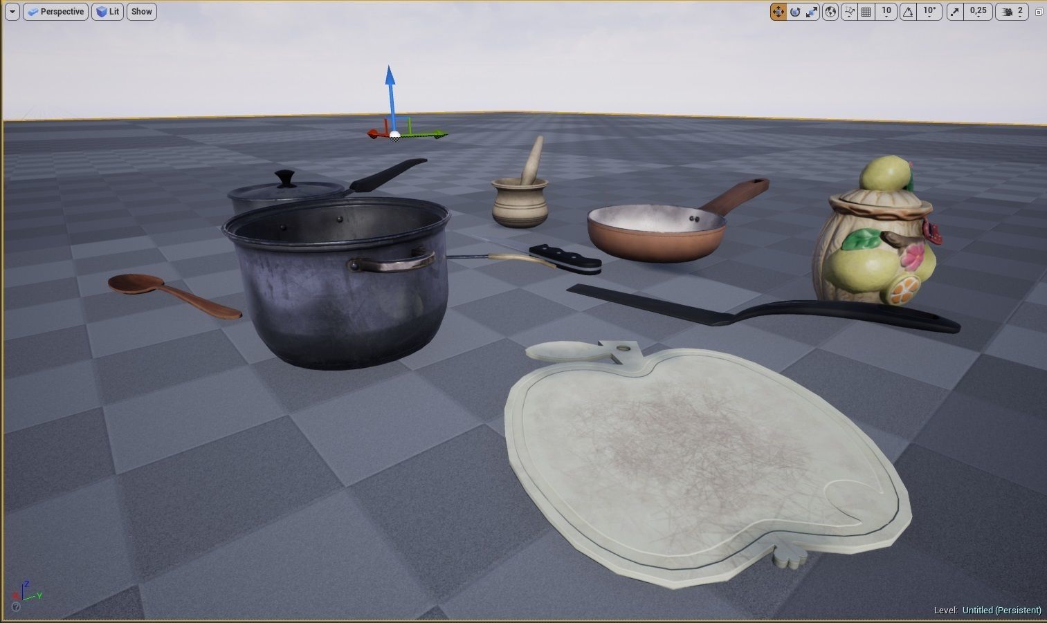  Cooking appliances Low-poly 3D model_35