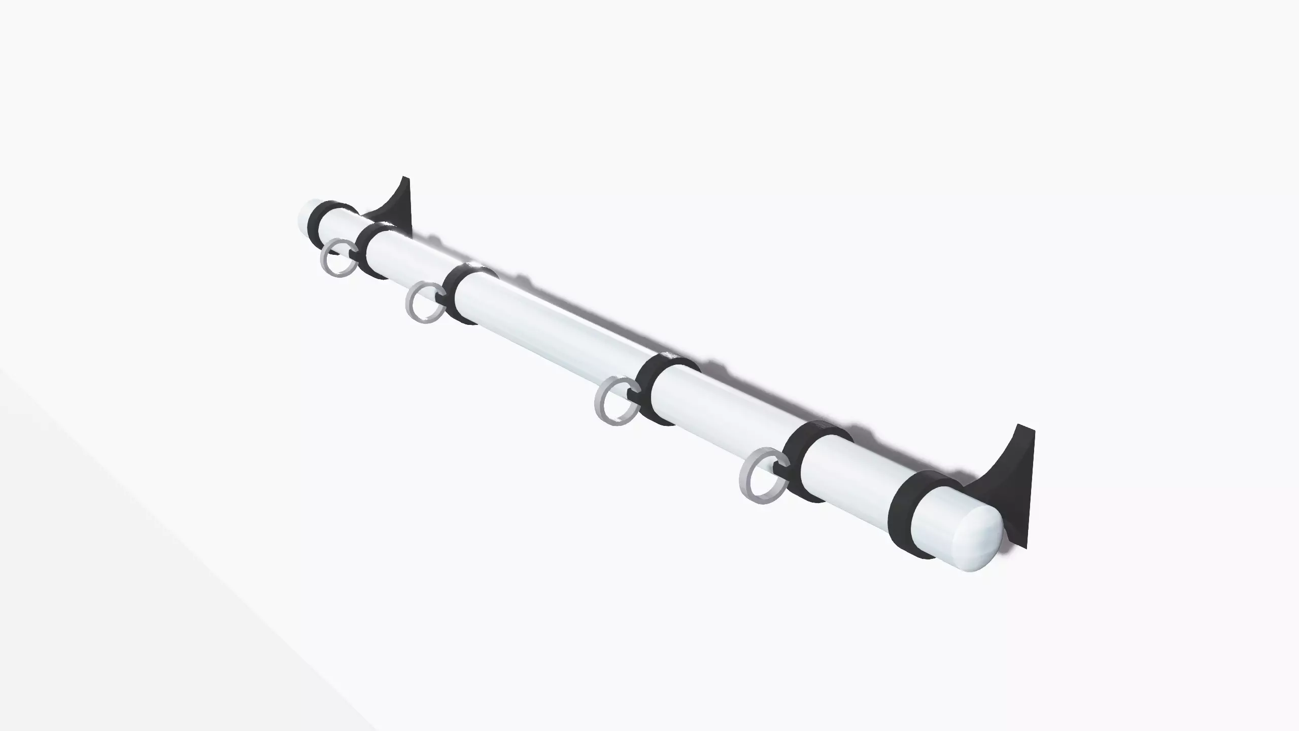 BDSM Wall Fixator Low-poly 3D model_0