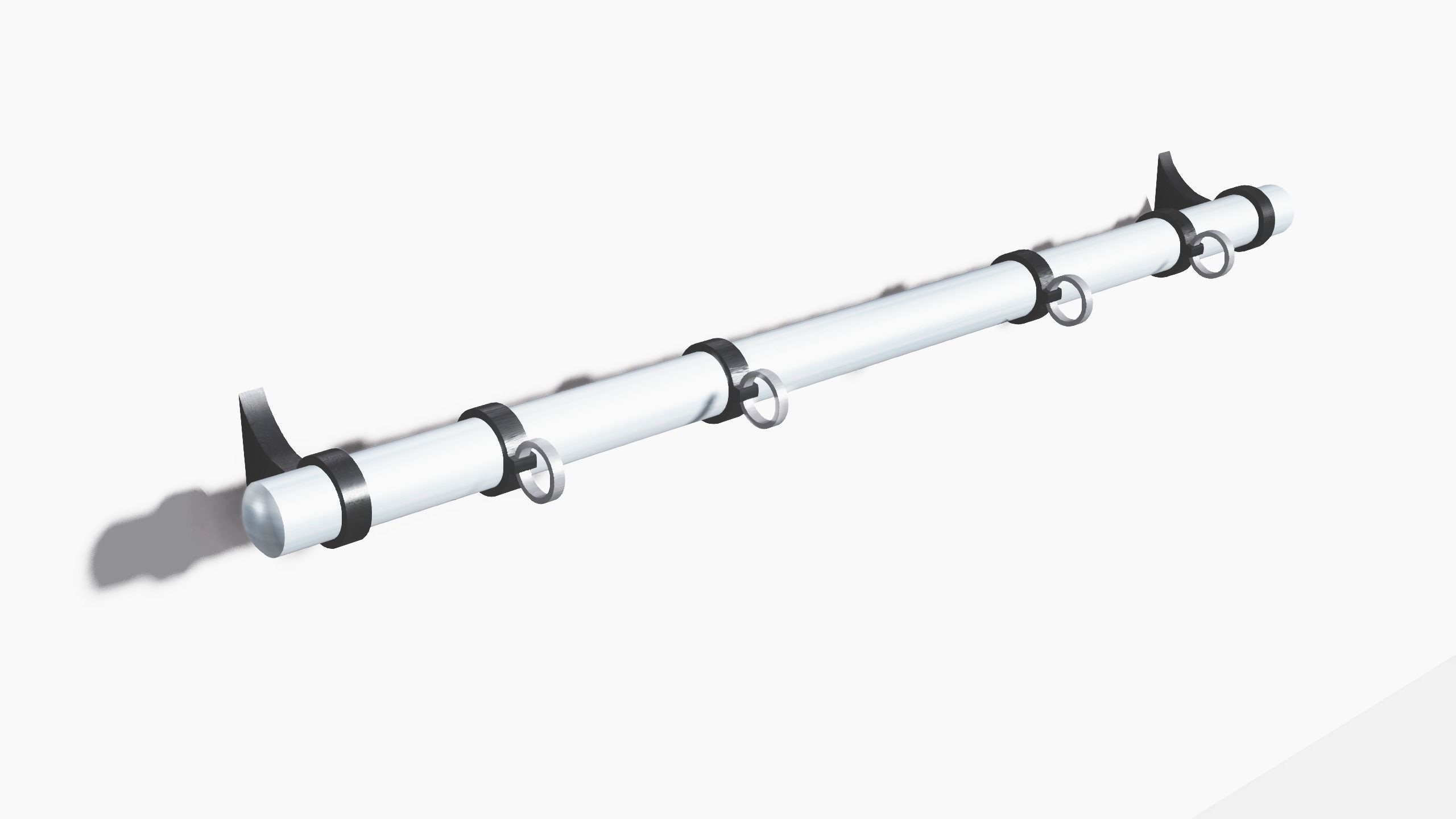 BDSM Wall Fixator Low-poly 3D model_1