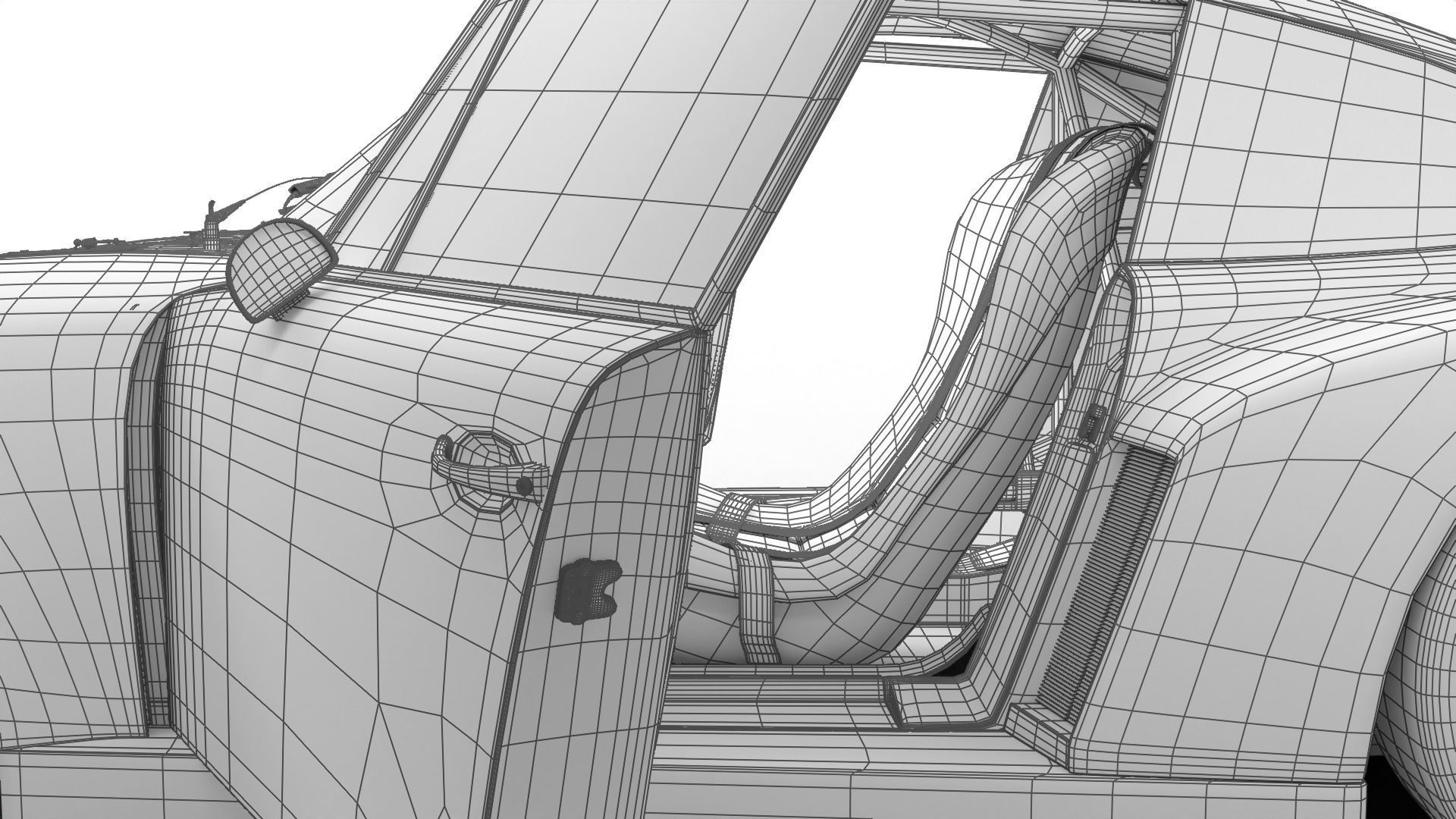 Porsche 935 Le Mans 1979 Barbour Racing HQ 3D model_39