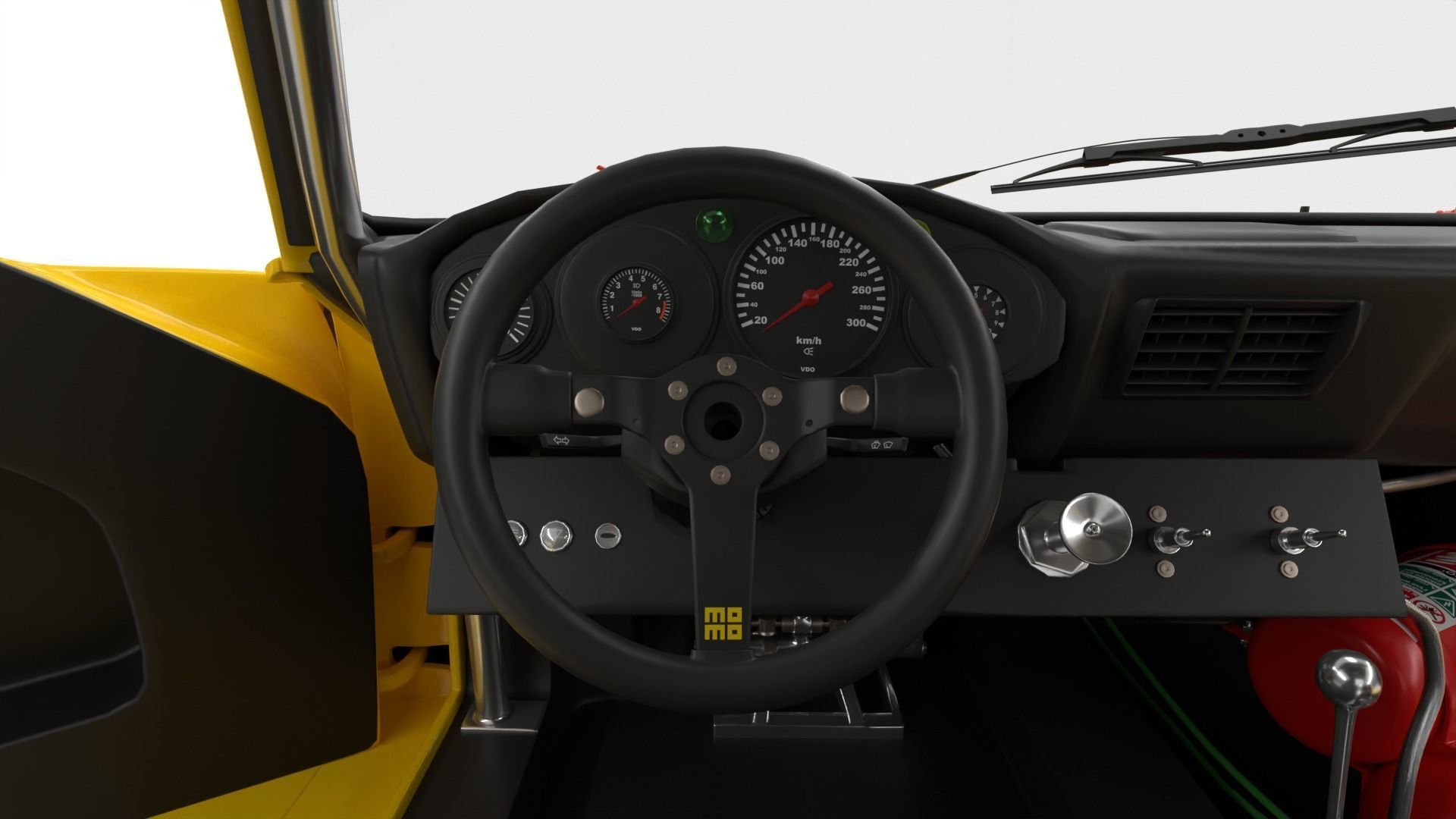 Porsche 935 Le Mans 1979 Barbour Racing HQ 3D model_24