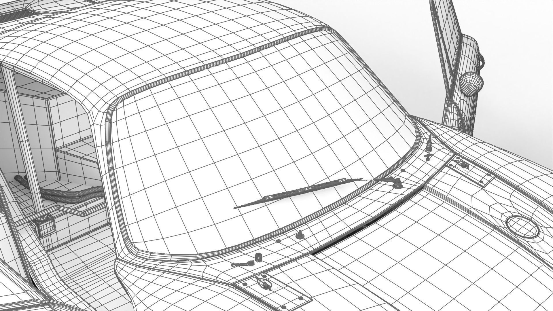 Porsche 935 Le Mans 1979 Barbour Racing HQ 3D model_34