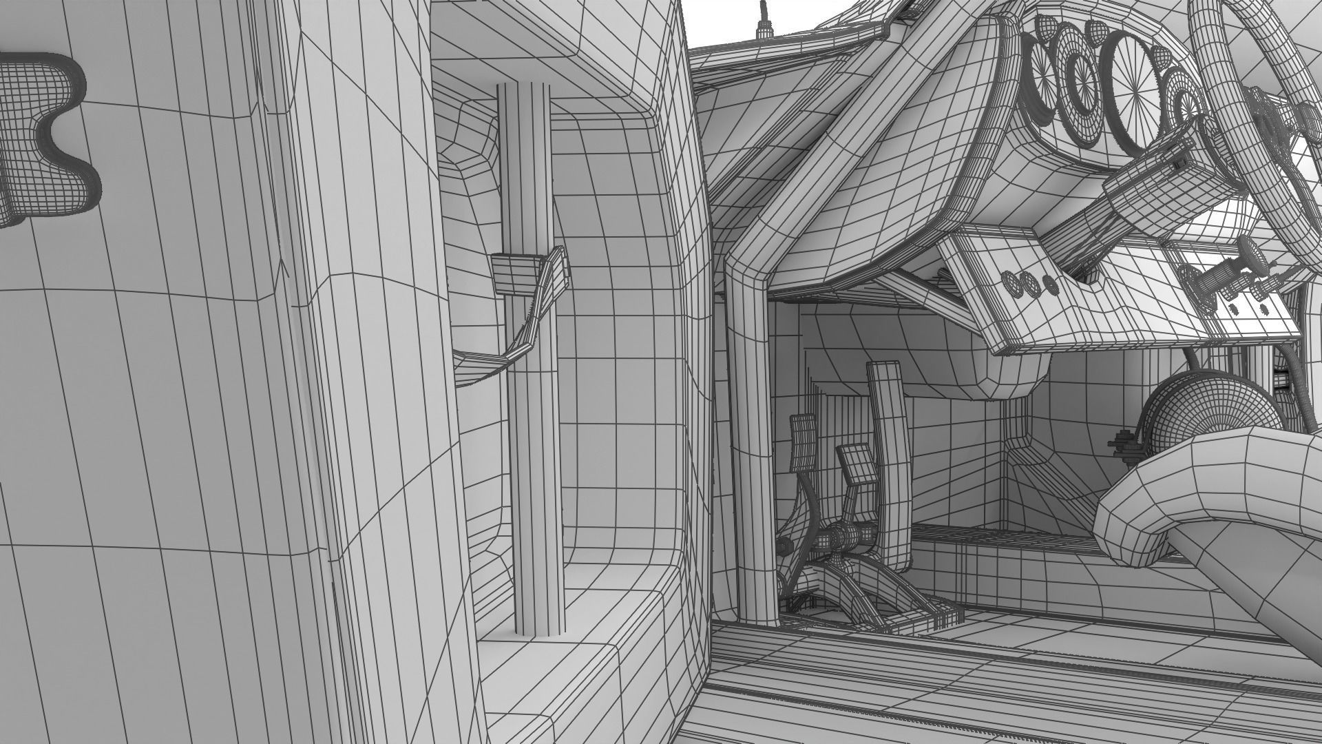 Porsche 935 Le Mans 1979 Barbour Racing HQ 3D model_40