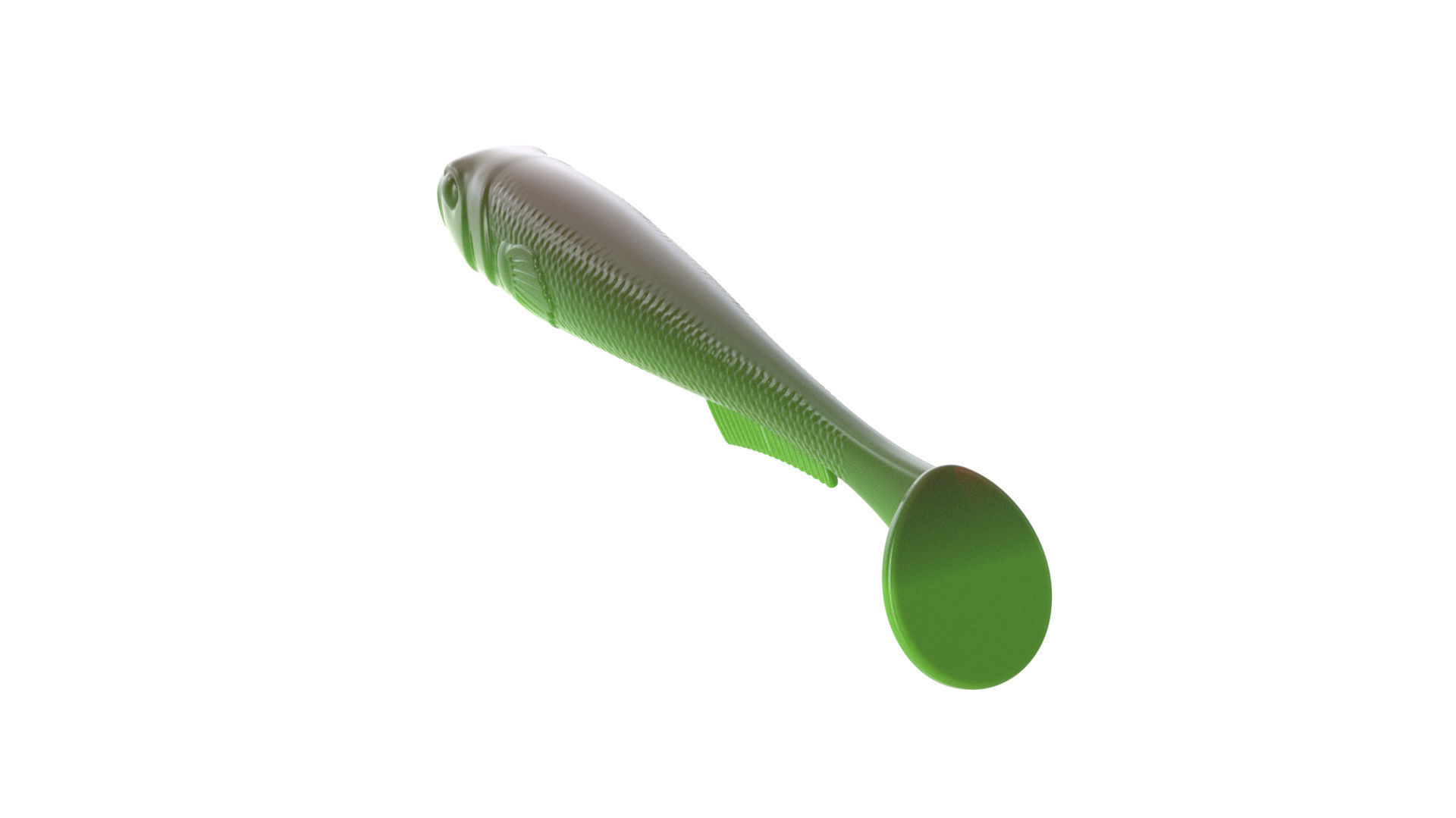 Soft fishing lure - Goby 3D print model_12