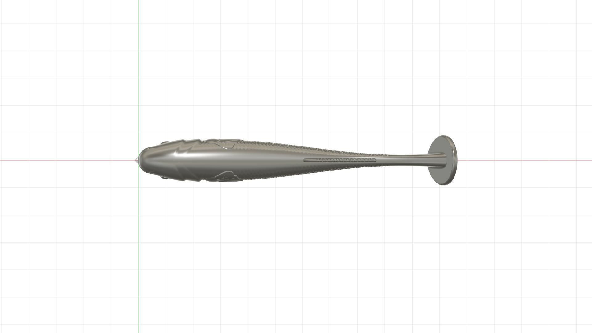 Soft fishing lure - Goby 3D print model_21