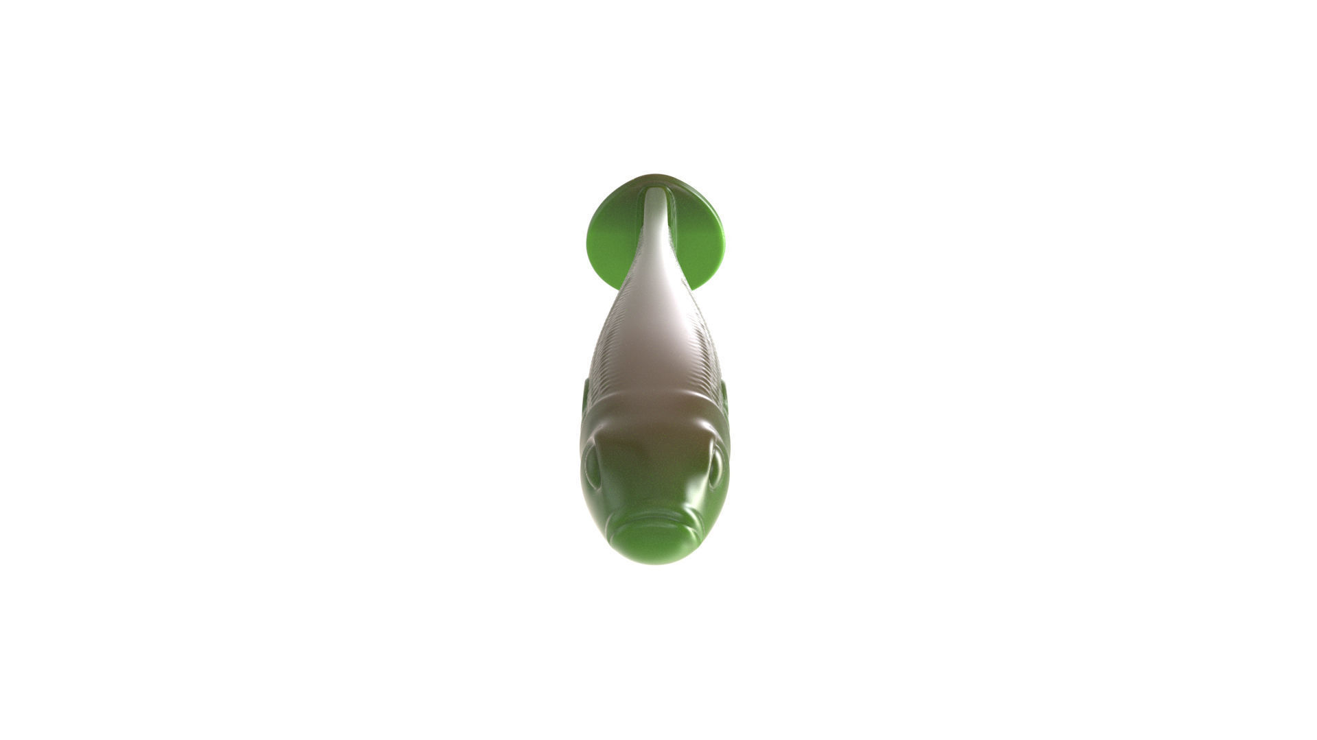 Soft fishing lure - Goby 3D print model_4