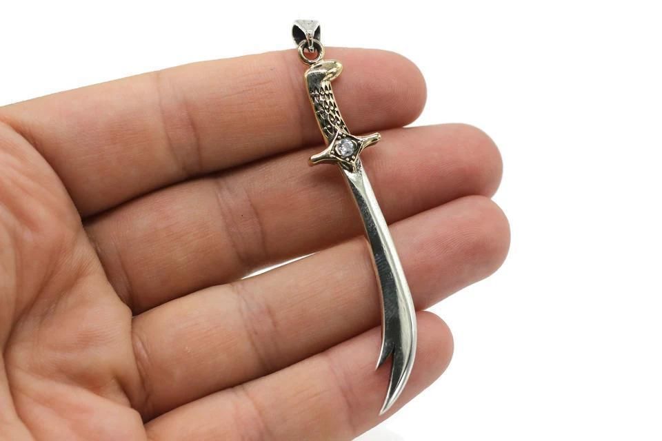 Sword pendant  3D print model_3