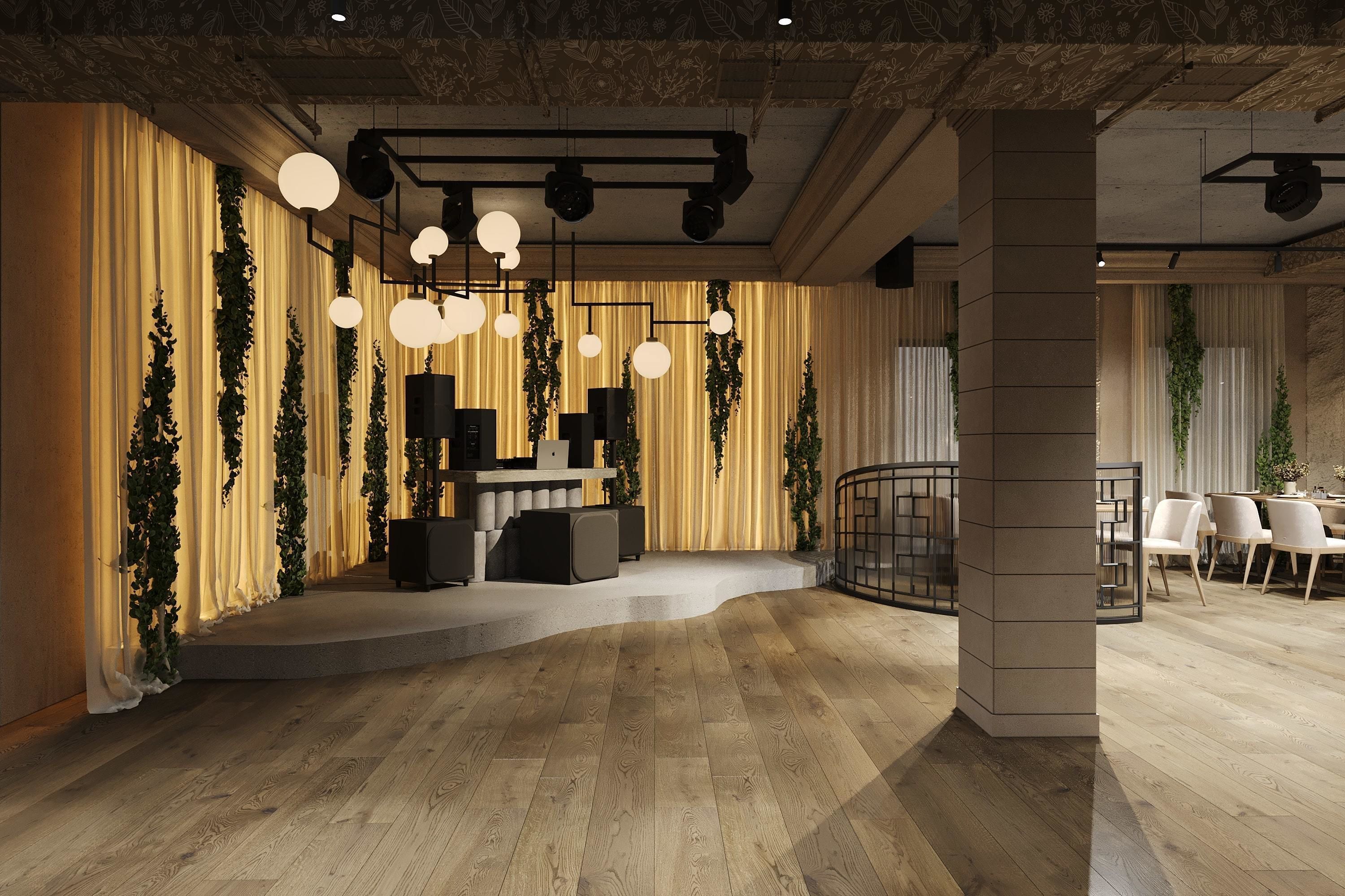 Restaurant 3D model_7