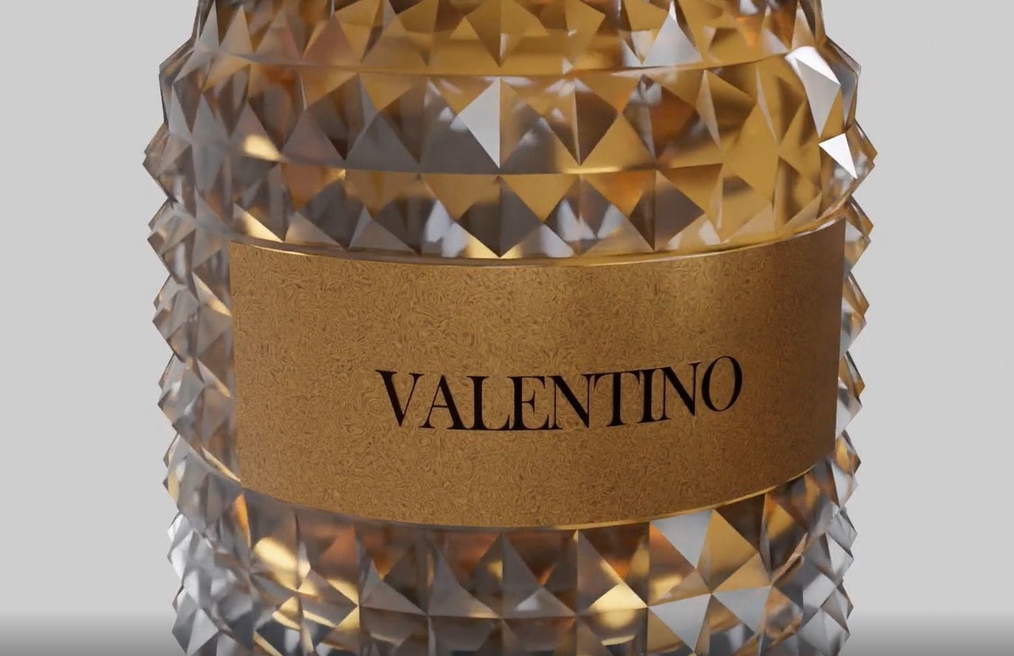 Valentino Perfume Victoria Secret 3D Model - Blender 3D model_13