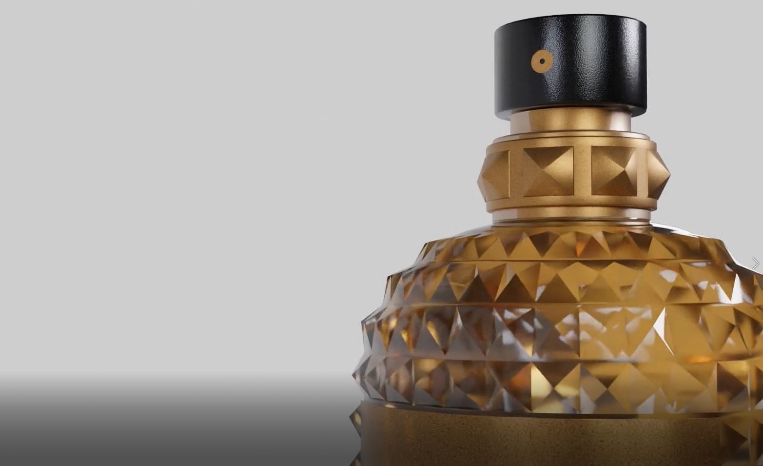 Valentino Perfume Victoria Secret 3D Model - Blender 3D model_14