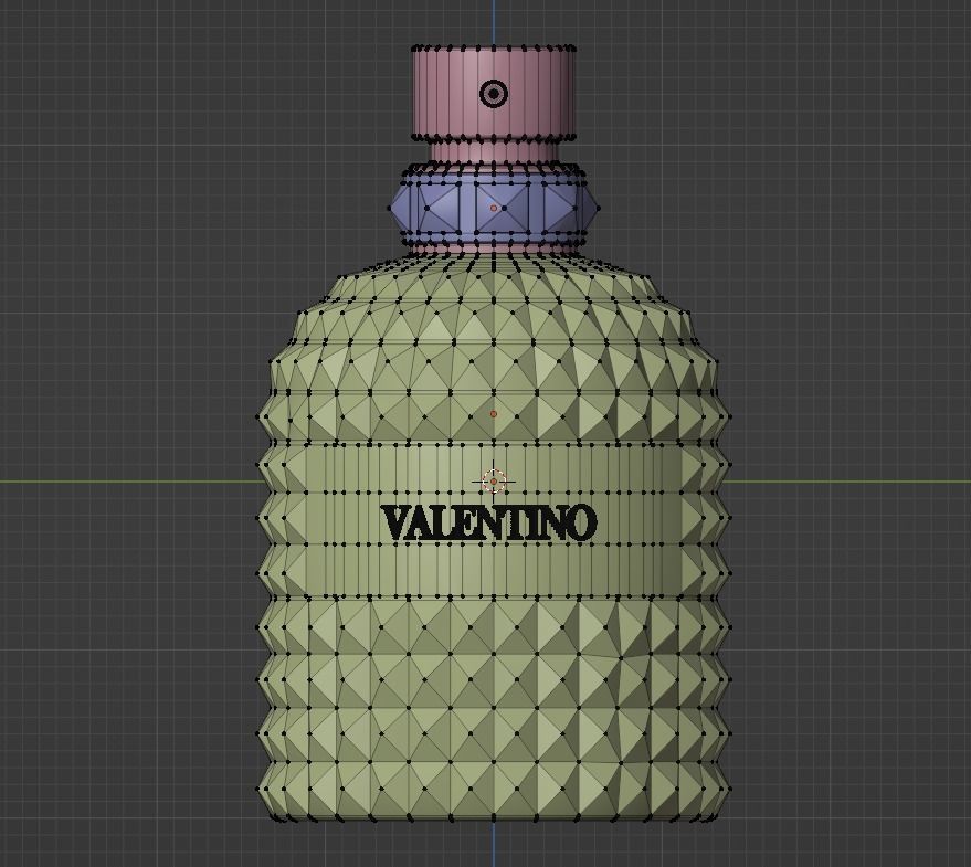 Valentino Perfume Victoria Secret 3D Model - Blender 3D model_1