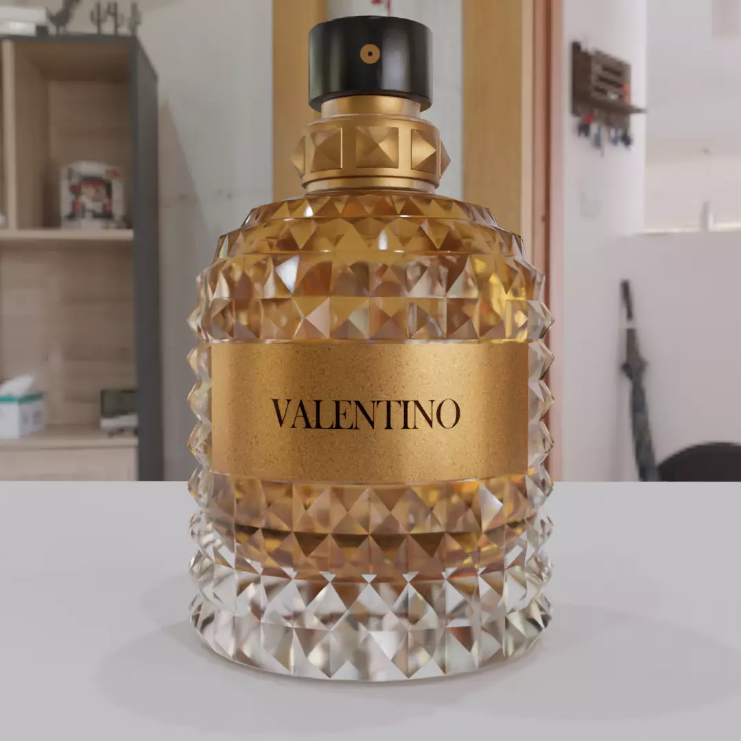 Valentino Perfume Victoria Secret 3D Model - Blender 3D model_0