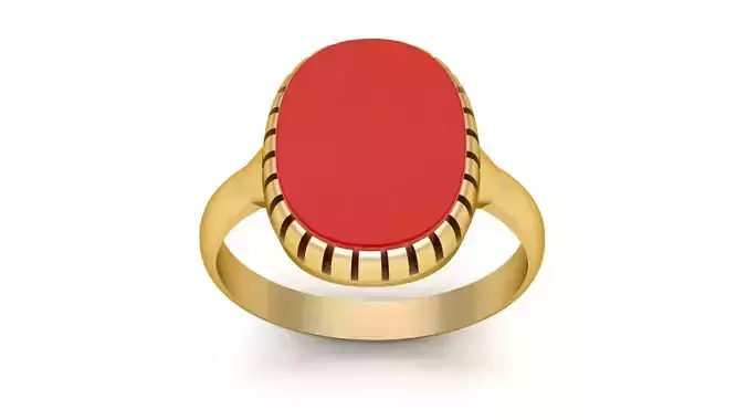 Men Fashion Ring 3d Printable Model 3D print model
