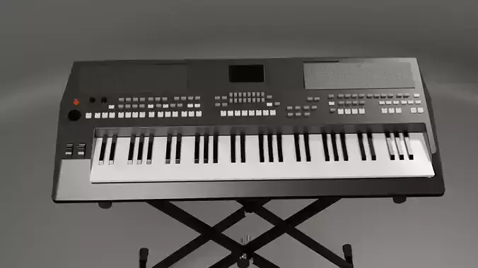 KEYBOARD ORGAN - KEYBOARD YAMAHA PSR-SX600  3D model