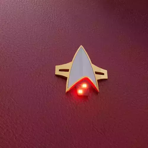 Star Trek Alternative Combadge 3D print model