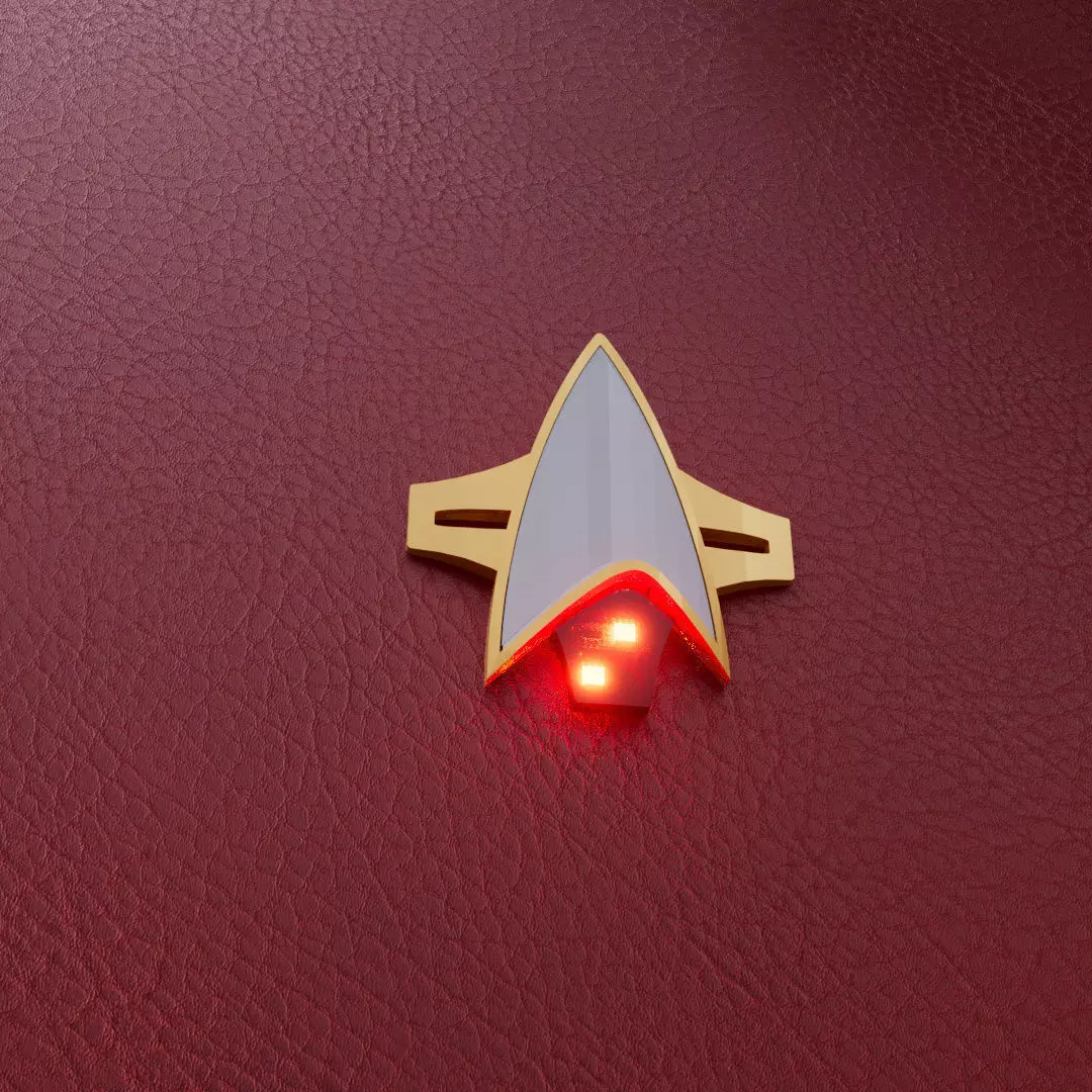 Star Trek Alternative Combadge 3D print model_0