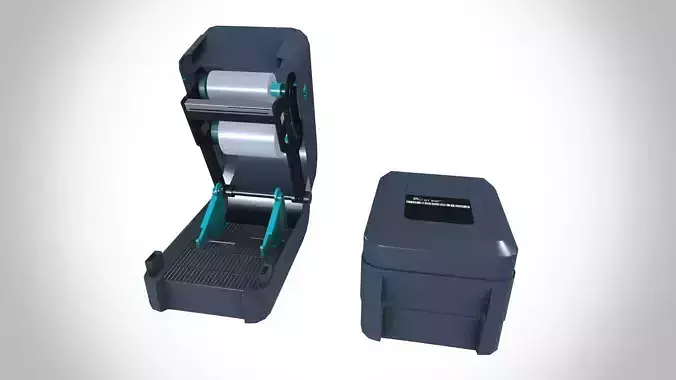 Label Printer 3D model