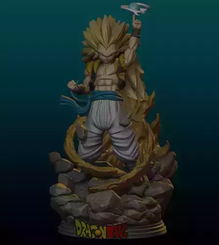 GOTENKS - DRAGON BALL Z - 3D PRINT MODEL