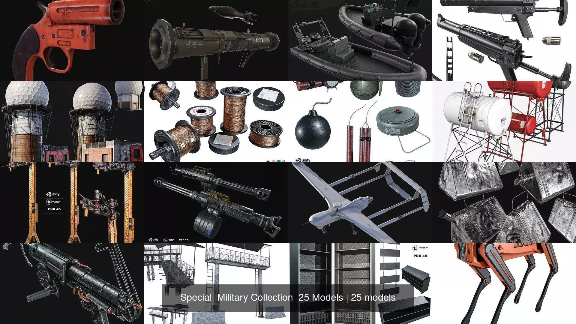 Special Military Collection 25 Models _0