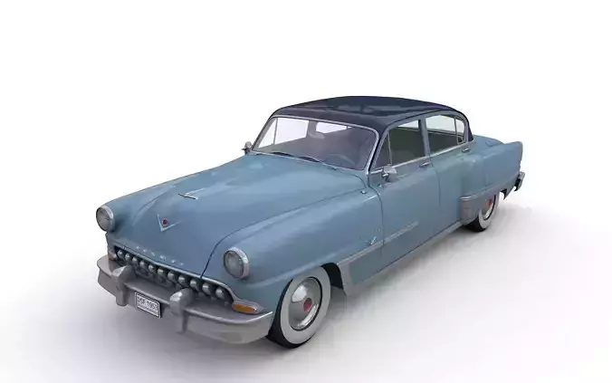 Desoto Firedome Sedan 1953 3D model
