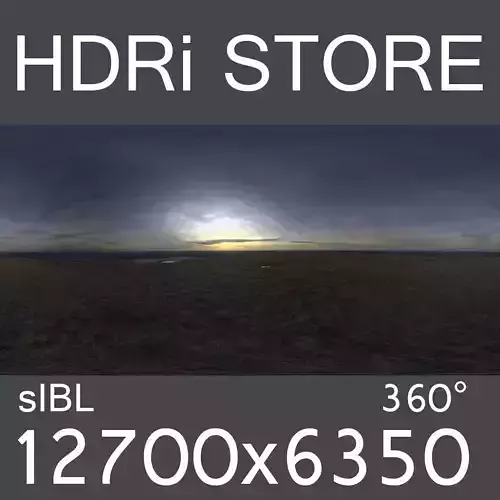 Sky02 revolver in middle of field Free 3D model