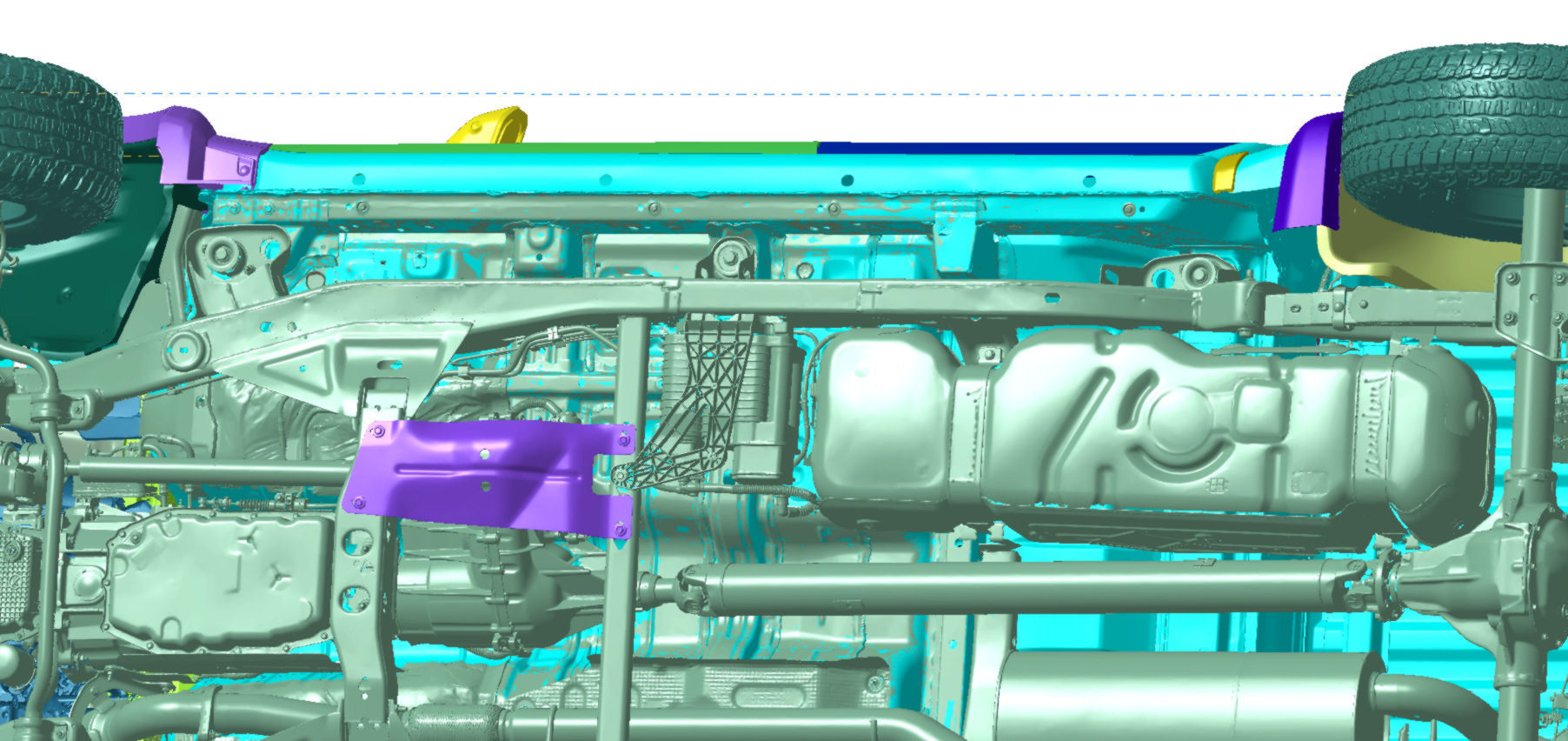 Chevrolet Colorado 4WD 2023 Vehicle 3d scan model 3D model_8