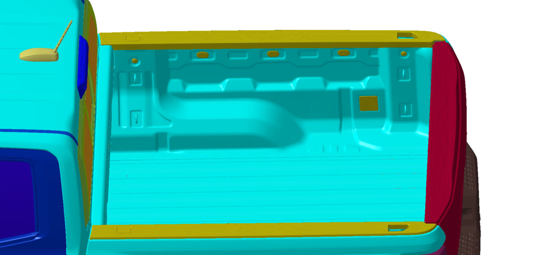 Chevrolet Colorado 4WD 2023 Vehicle 3d scan model 3D model_2