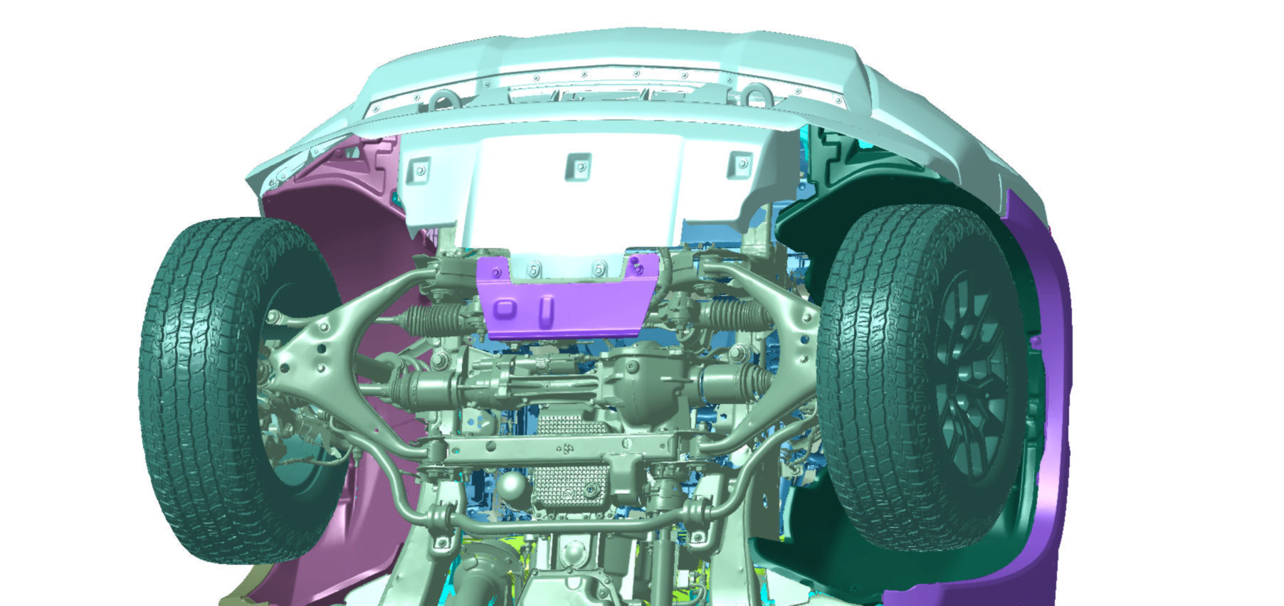 Chevrolet Colorado 4WD 2023 Vehicle 3d scan model 3D model_9