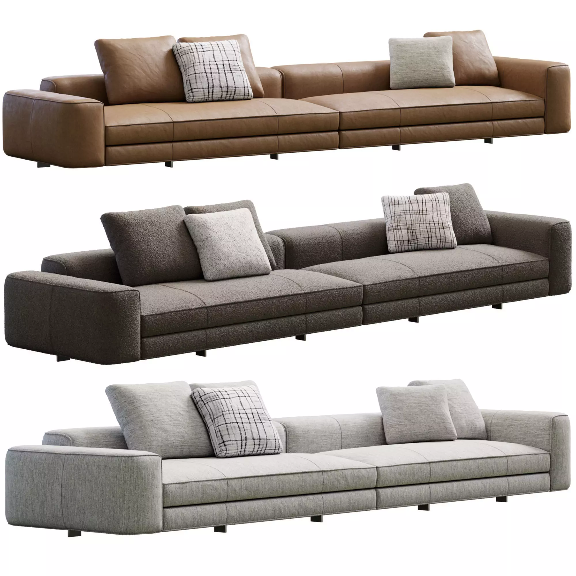 Yves Sofa  3D model_0