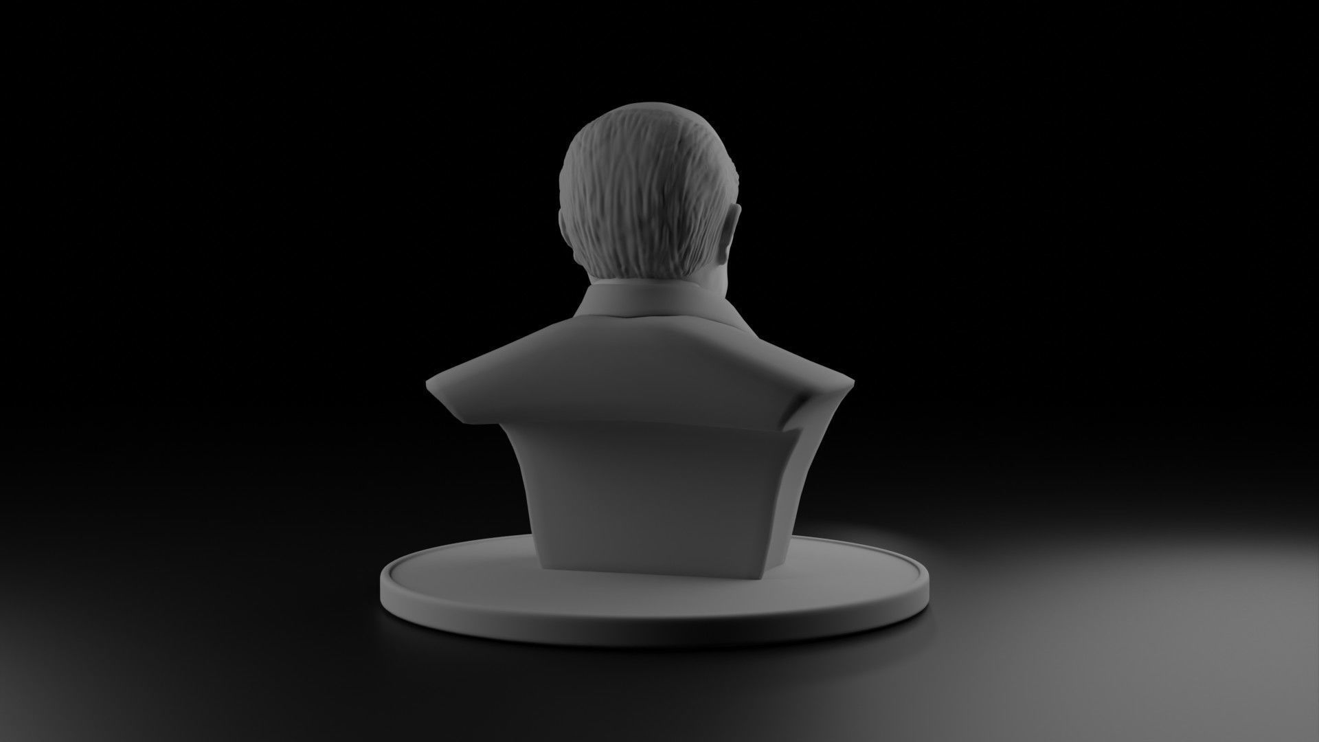 Winston Churchill 3D model_8