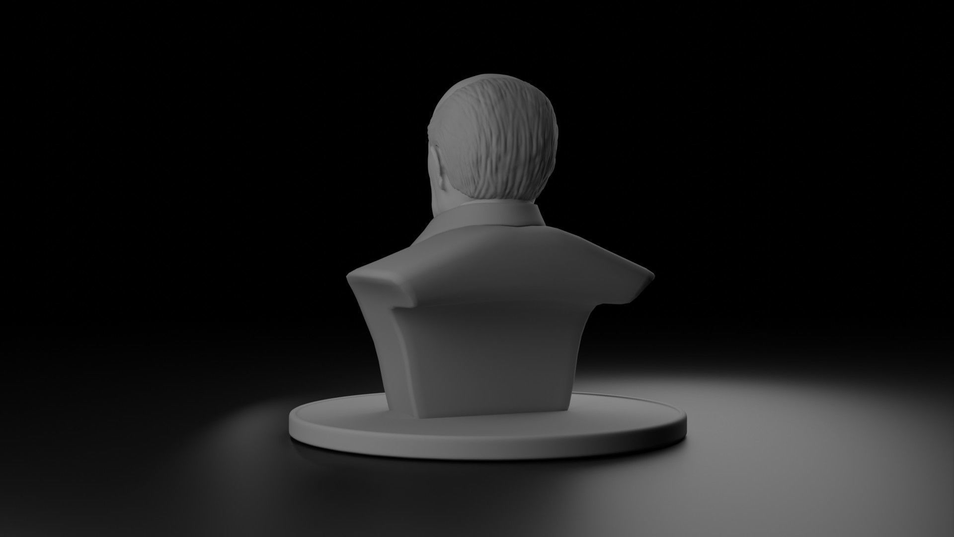 Winston Churchill 3D model_10