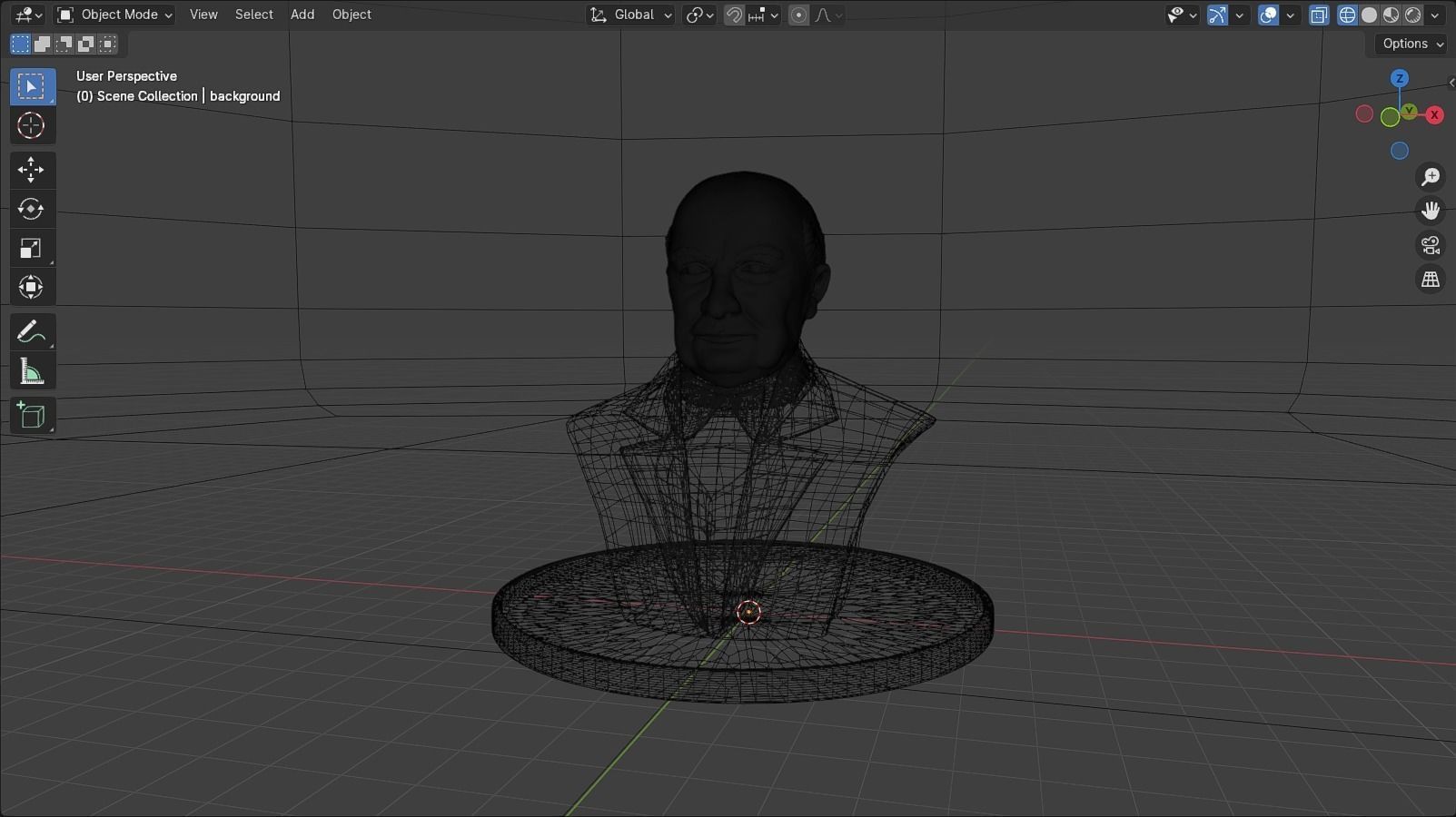 Winston Churchill 3D model_32