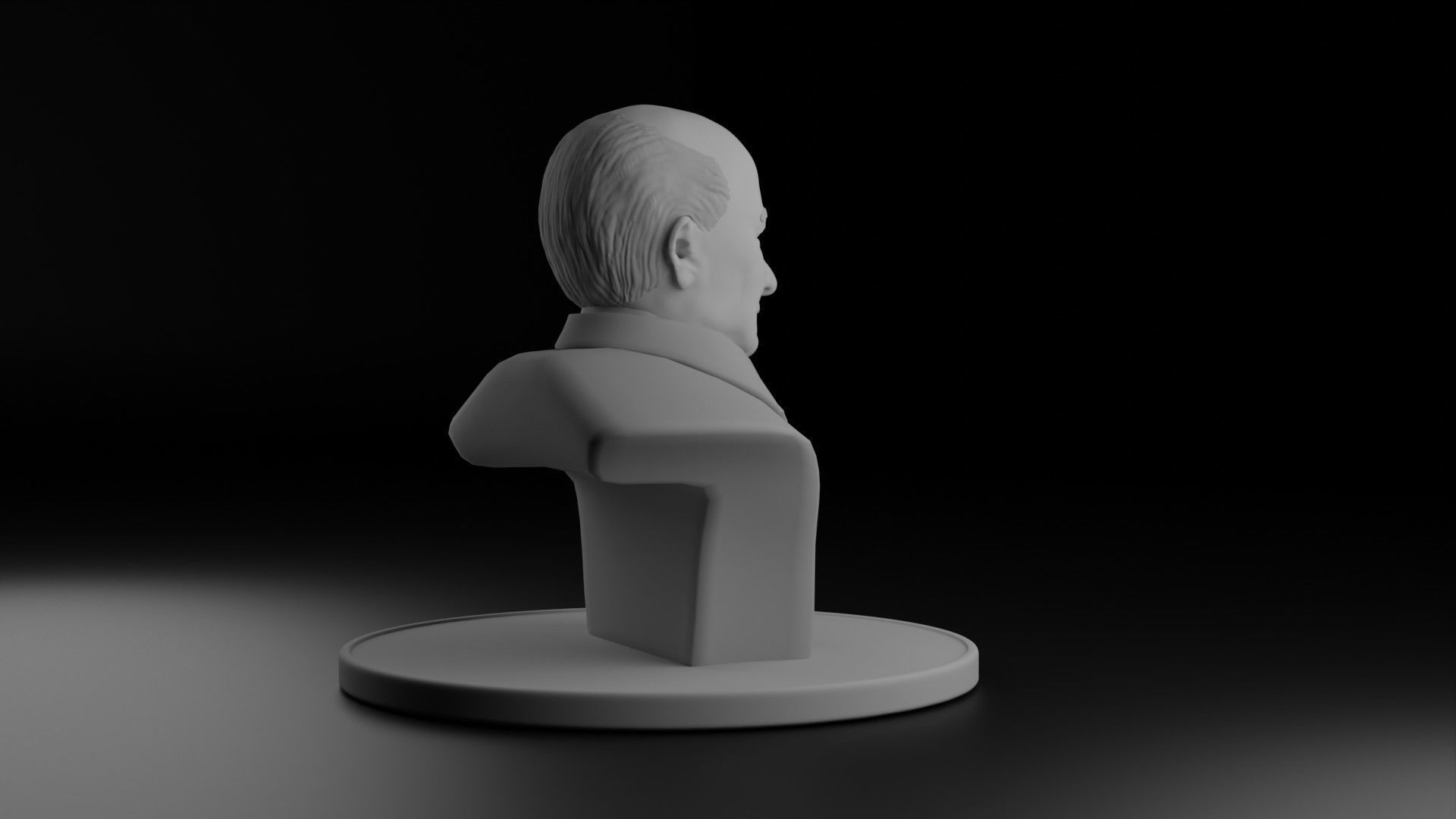 Winston Churchill 3D model_6
