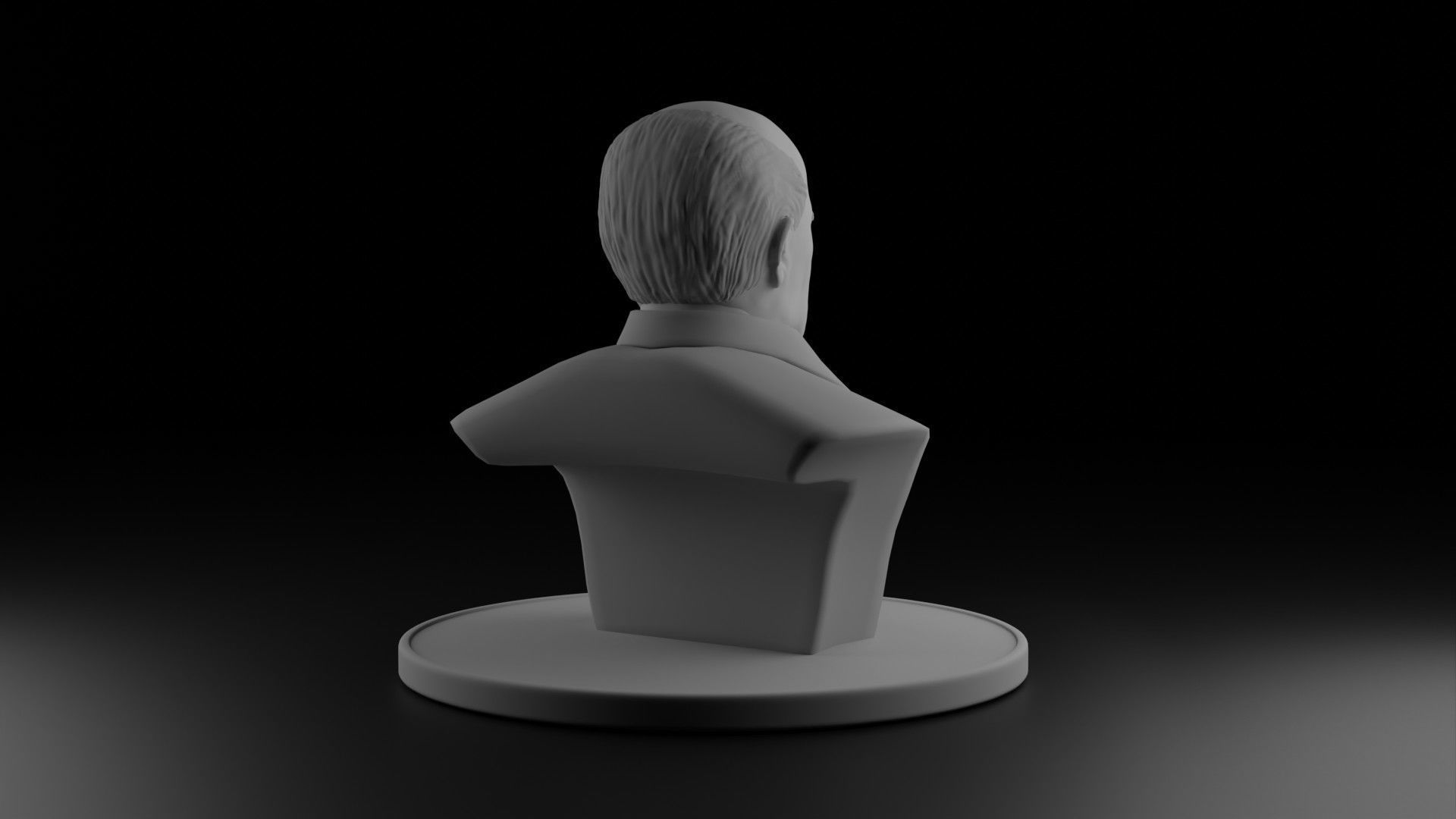 Winston Churchill 3D model_7