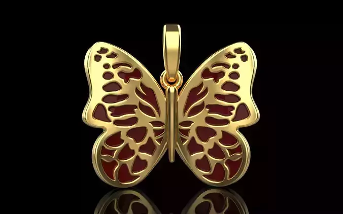 Butterfly  enamel model 862
