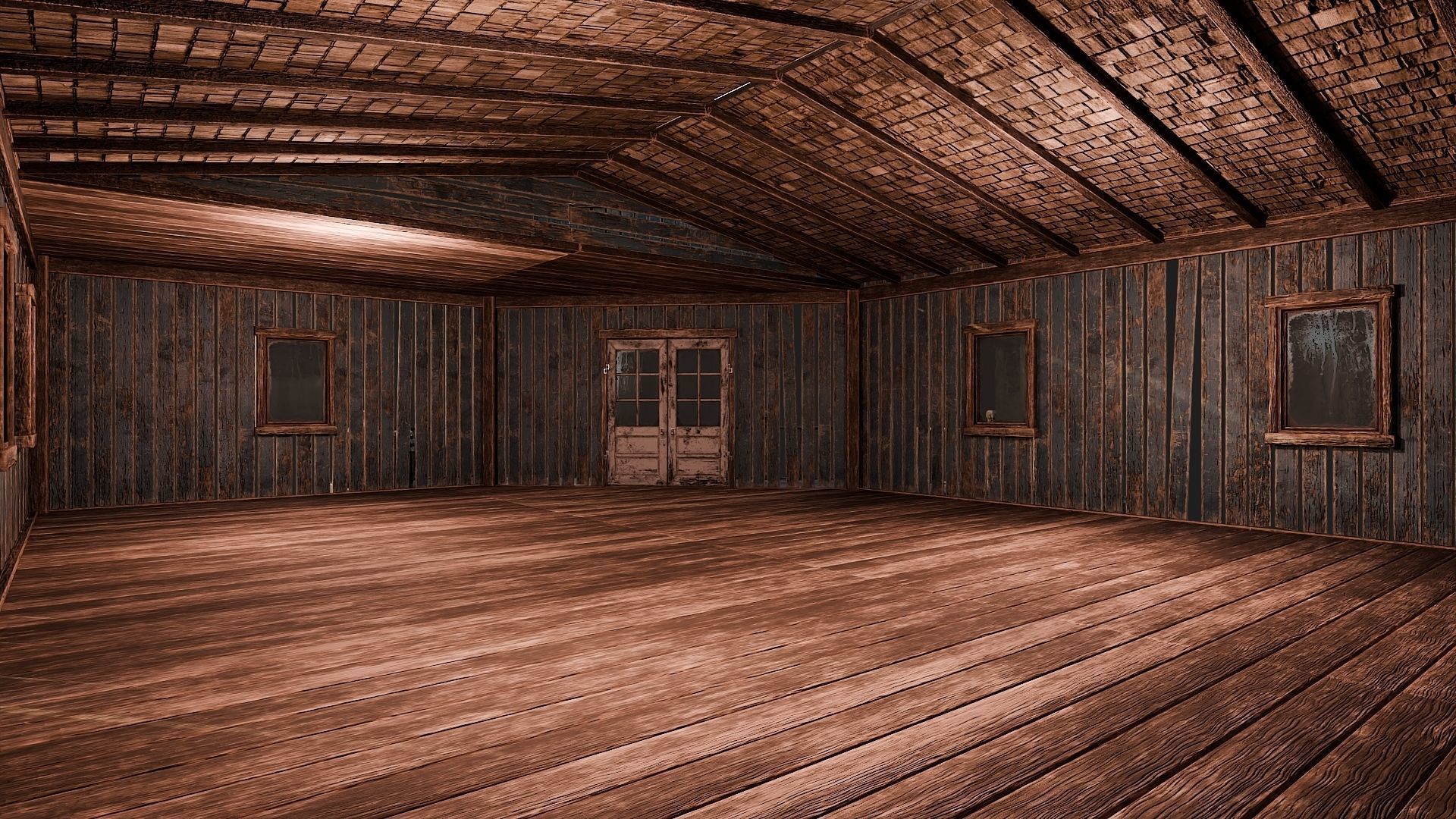 WILD WEST - 50 BUILDINGS 4K WESTERN PACK NEW Low-poly 3D model_38