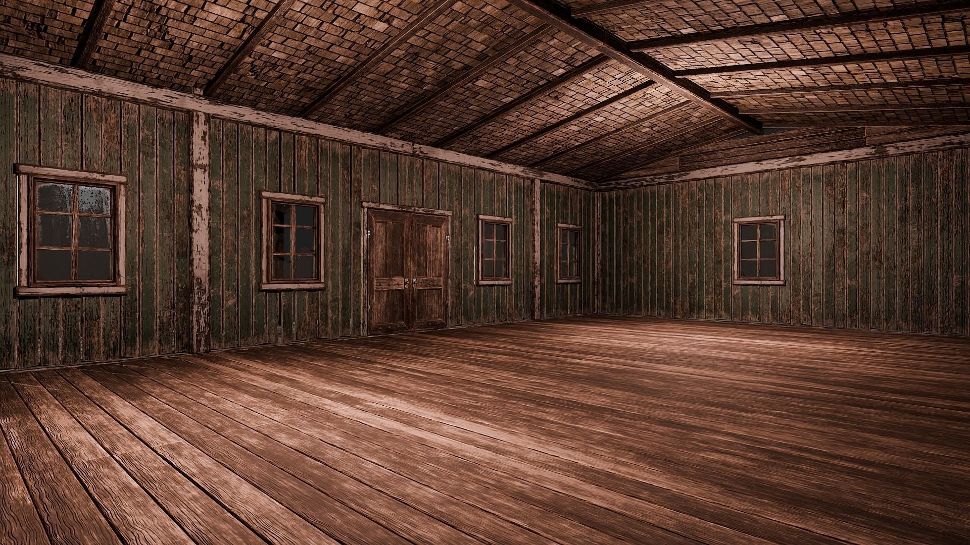 WILD WEST - 50 BUILDINGS 4K WESTERN PACK NEW Low-poly 3D model_42