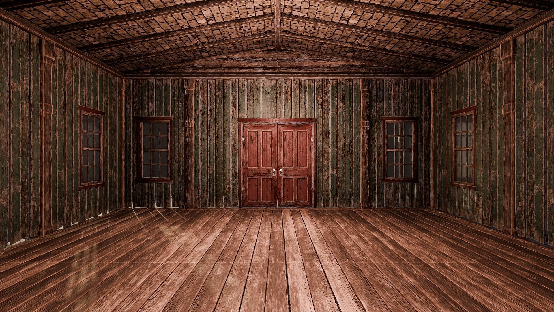 WILD WEST - 50 BUILDINGS 4K WESTERN PACK NEW Low-poly 3D model_40