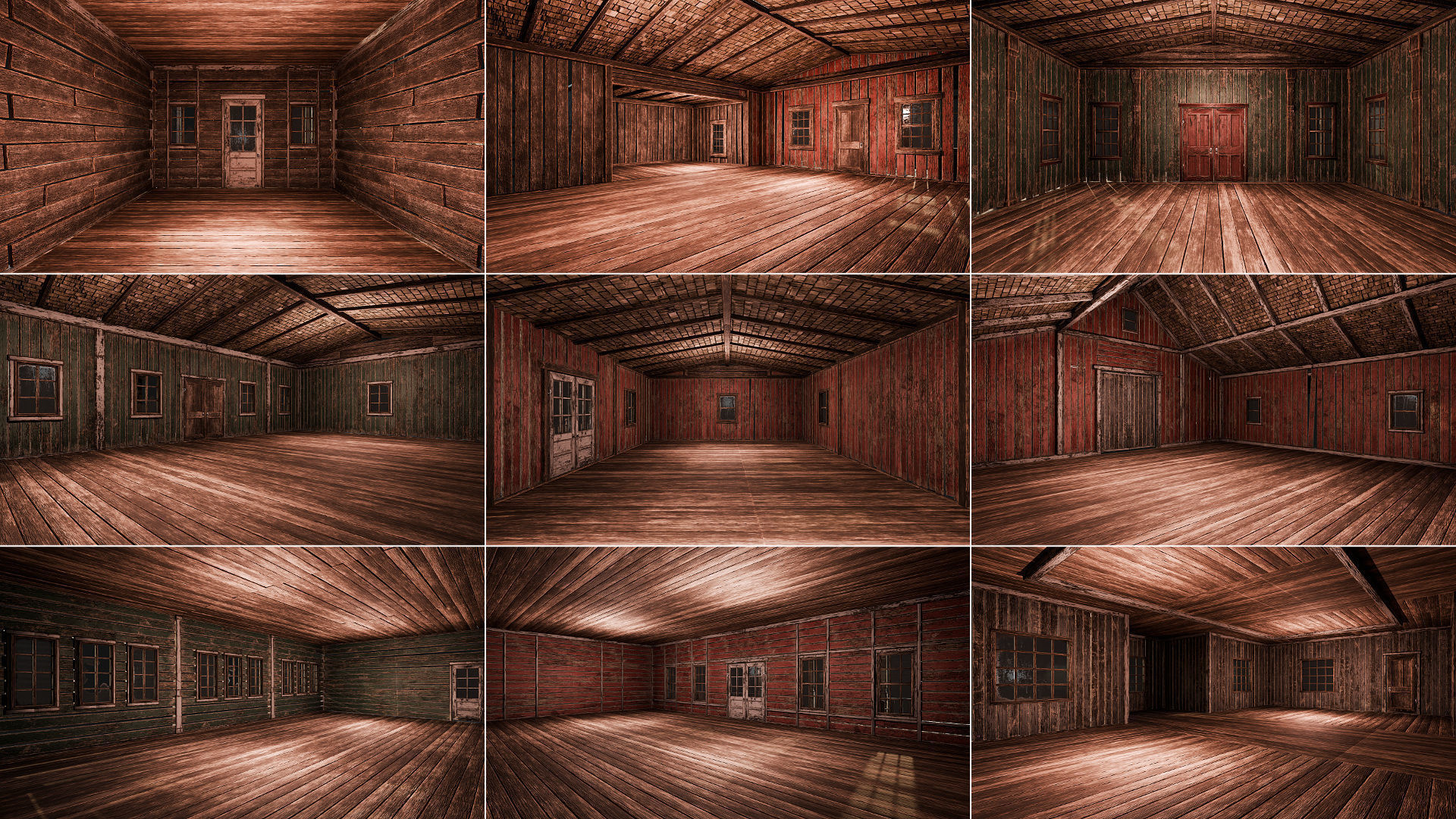 WILD WEST - 50 BUILDINGS 4K WESTERN PACK NEW Low-poly 3D model_8