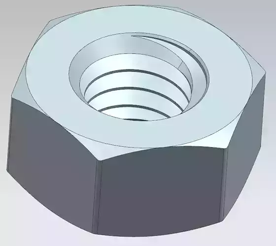 Hex nut M6