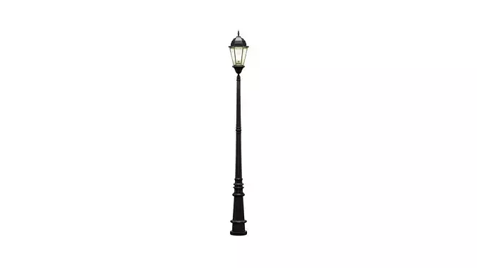 Old Steet Light 3D Model