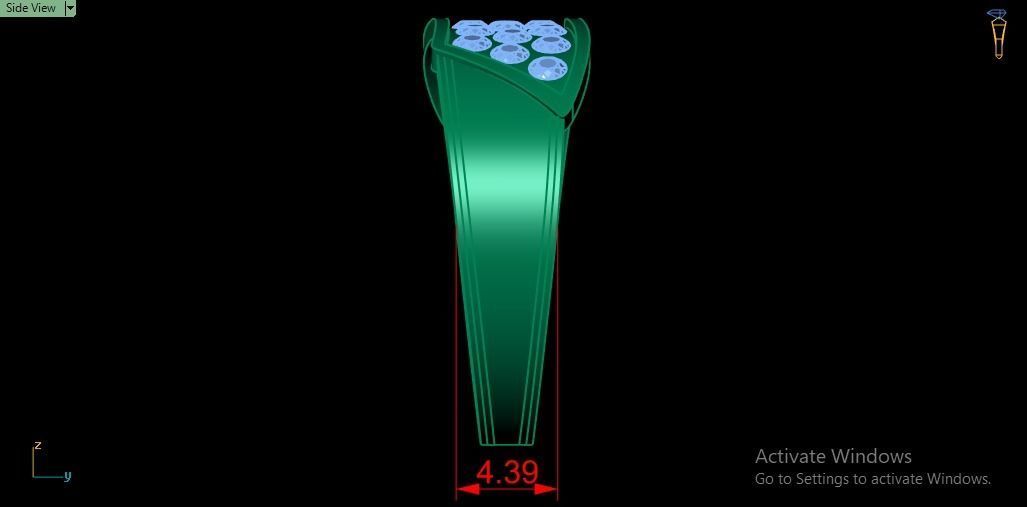 MEN FASHION DIMOND RING 3D PRINTABLE MODEL 3D print model_4