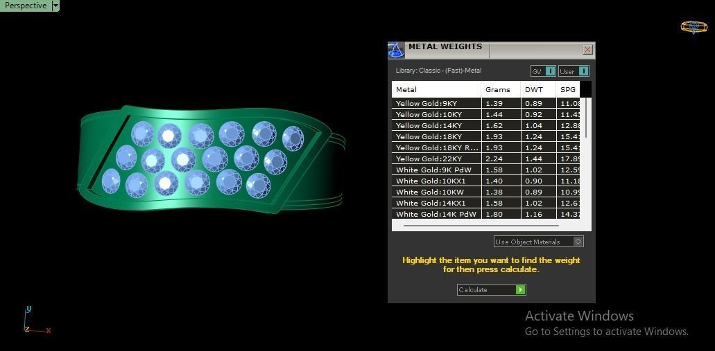 MEN FASHION DIMOND RING 3D PRINTABLE MODEL 3D print model_2