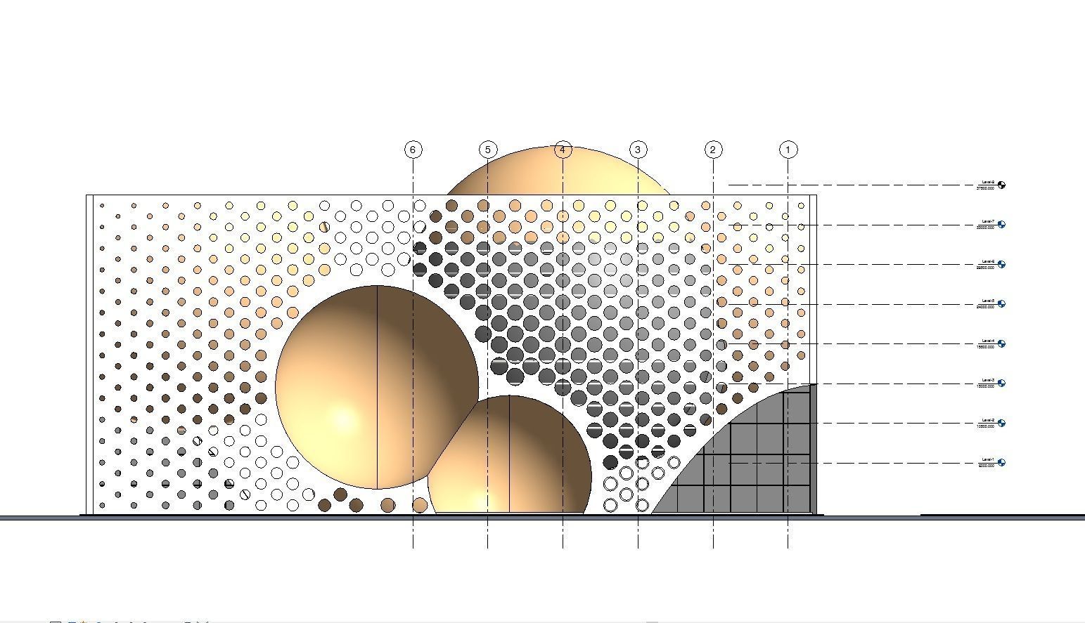 Space Museum - Revit Project with Rhino Inside Revit workflow 3D model_15