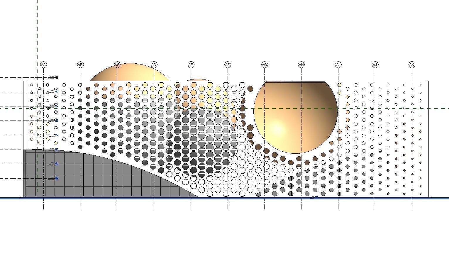 Space Museum - Revit Project with Rhino Inside Revit workflow 3D model_14