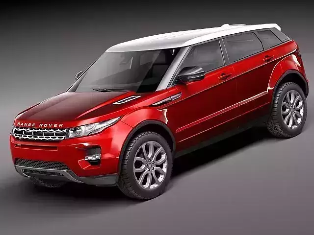 Range Rover Evoque 5 Door 2012 3D Model