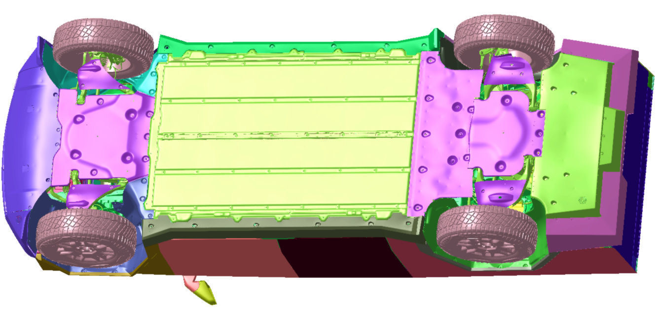 Tesla Cybertruck Foundation Edition 2024 Vehicle 3d scan data 3D model_9